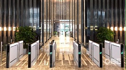 商业写字楼 | OBE旋转门及闸机，助力上海世贸旧貌换新颜