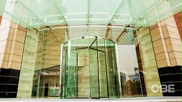 商业写字楼 | OBE水晶旋转门，以纯粹之物，现纯粹之心